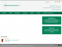 Tablet Screenshot of mecanitzatsestany.com